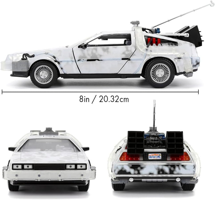 Jada - Back To The Future Time Machine 1:24 Die-Cast Collectible
