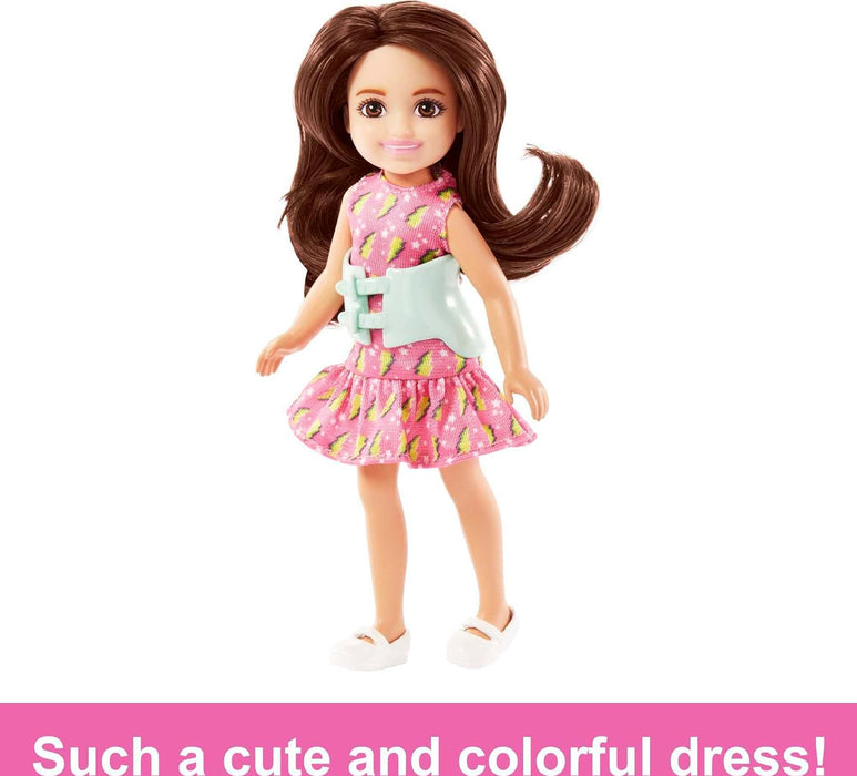 Barbie - Chelsea  Doll (Pink Watermelon Dress)