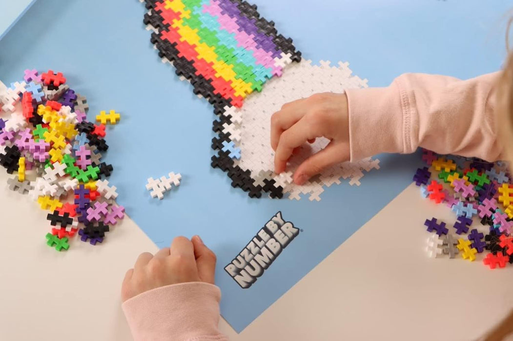 Plus-Plus: Puzzle By Number Rainbow (500pcs)