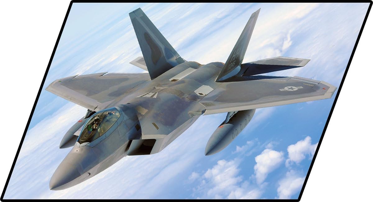 Cobi 5855 - Armed Forces - Lockheed F22 Raptor 695 pcs