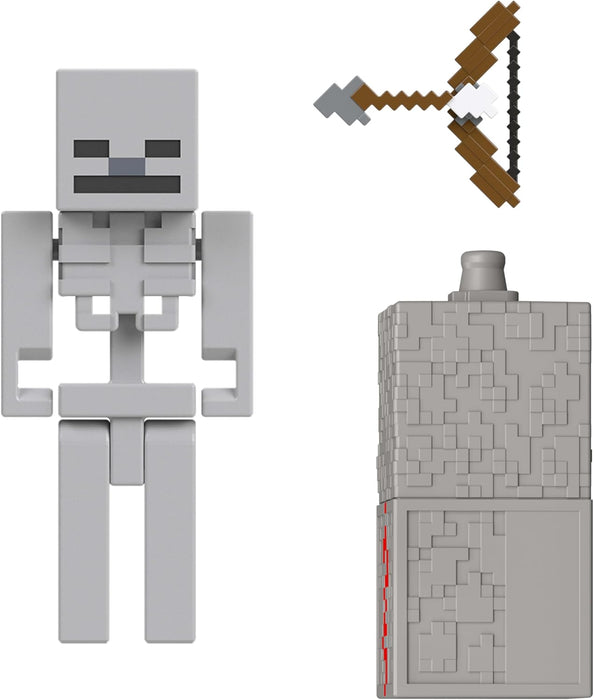 Minecraft - Redstone Skeleton 3.25" Core Figure