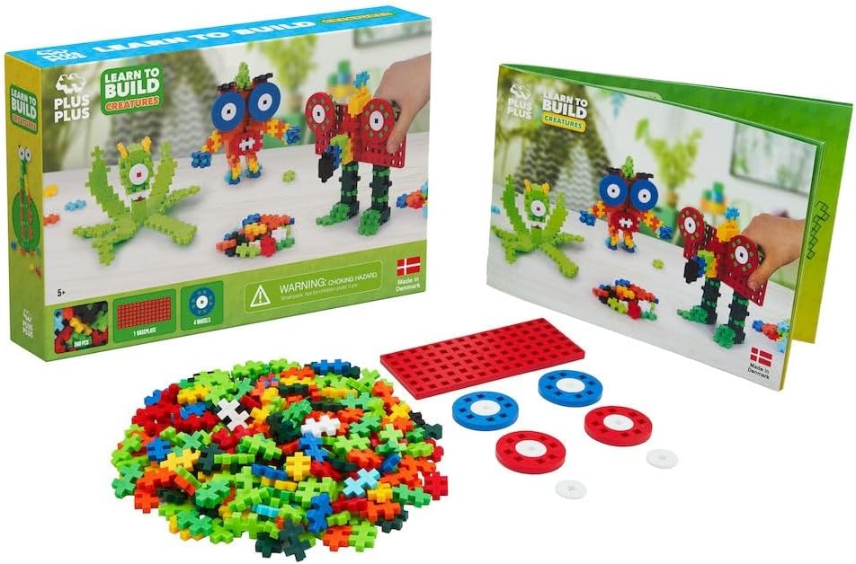 Plus-Plus: Creatures Learn To Build (240pc)