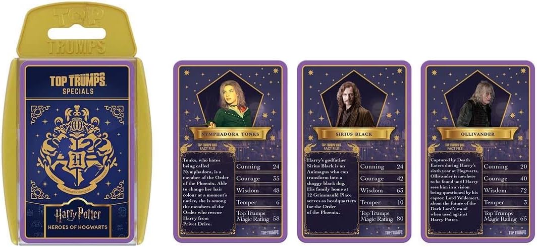 Top Trumps Specials Heroes of Hogwarts Card Game