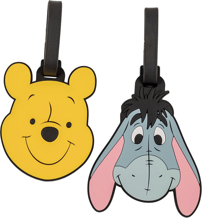 Winnie The Pooh Two Piece Luggage Tag Set