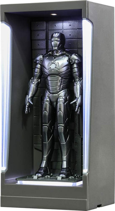HotToys Marvel Miniature: Iron Man 3 - Mark 2 with Hall of Armor Figure
