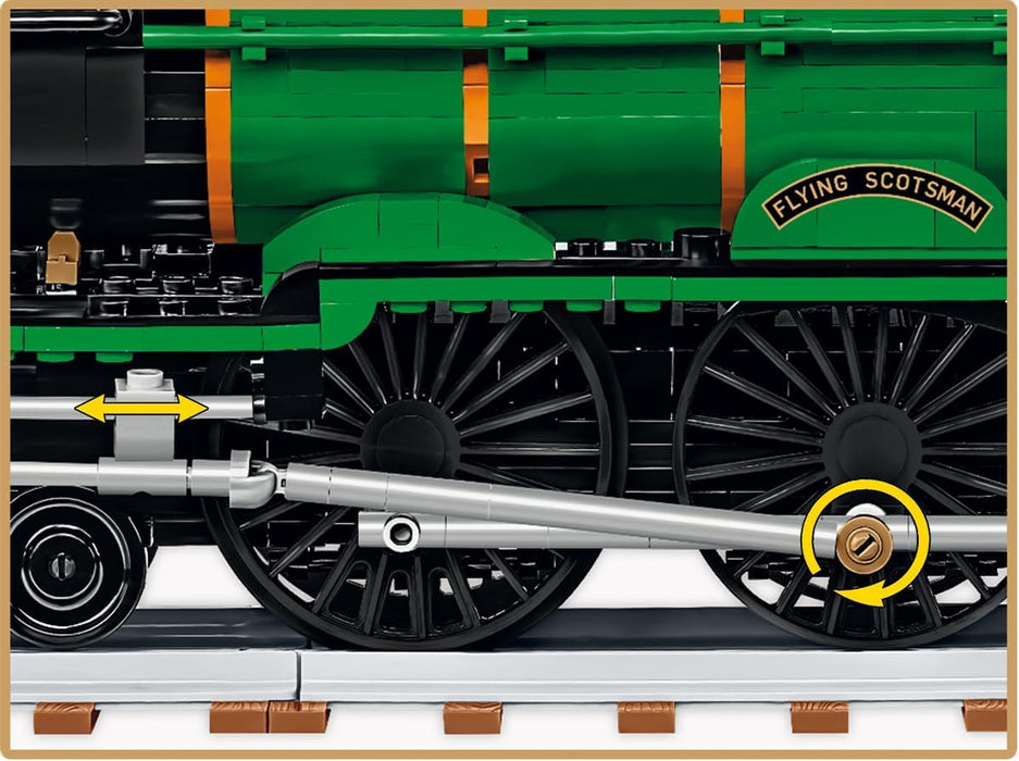 Cobi 5903 - Historical Trains - Flying Scotsman 2677 pcs