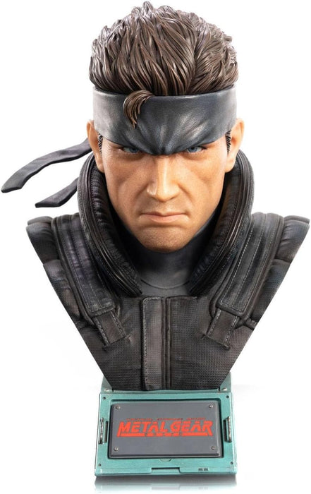 First4Figures - Metal Gear Solid (Solid Snake Life-Size Bust) RESIN Statue