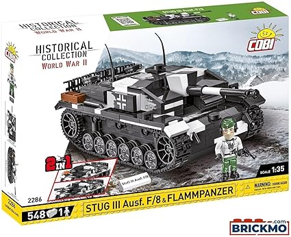 Cobi - World War II - Stug III Ausf F / Flammpanzer (548 Pieces)