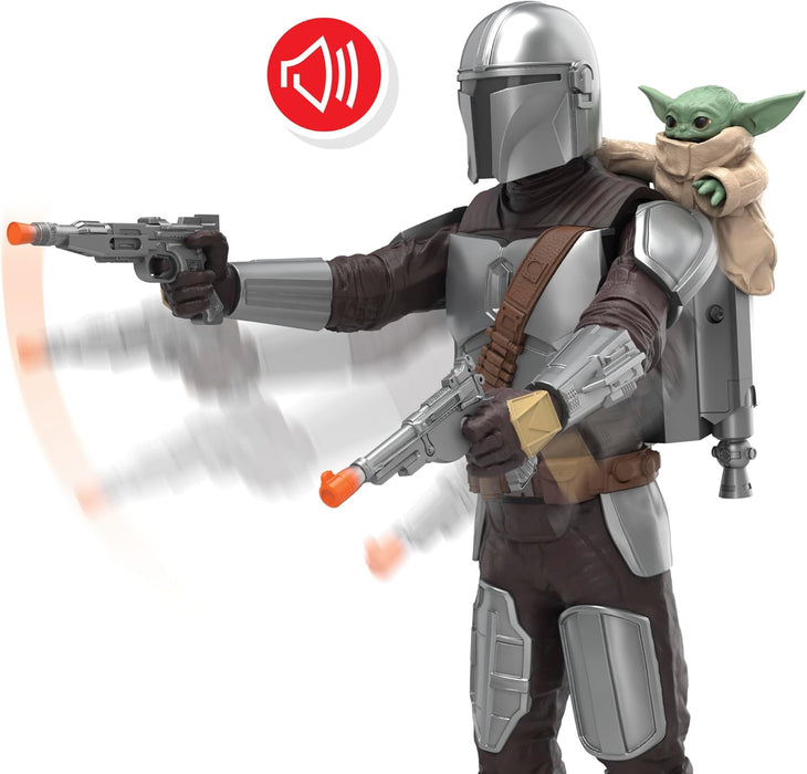 Star Wars The Mandalorian & Grogu Bounty Blaster Figure