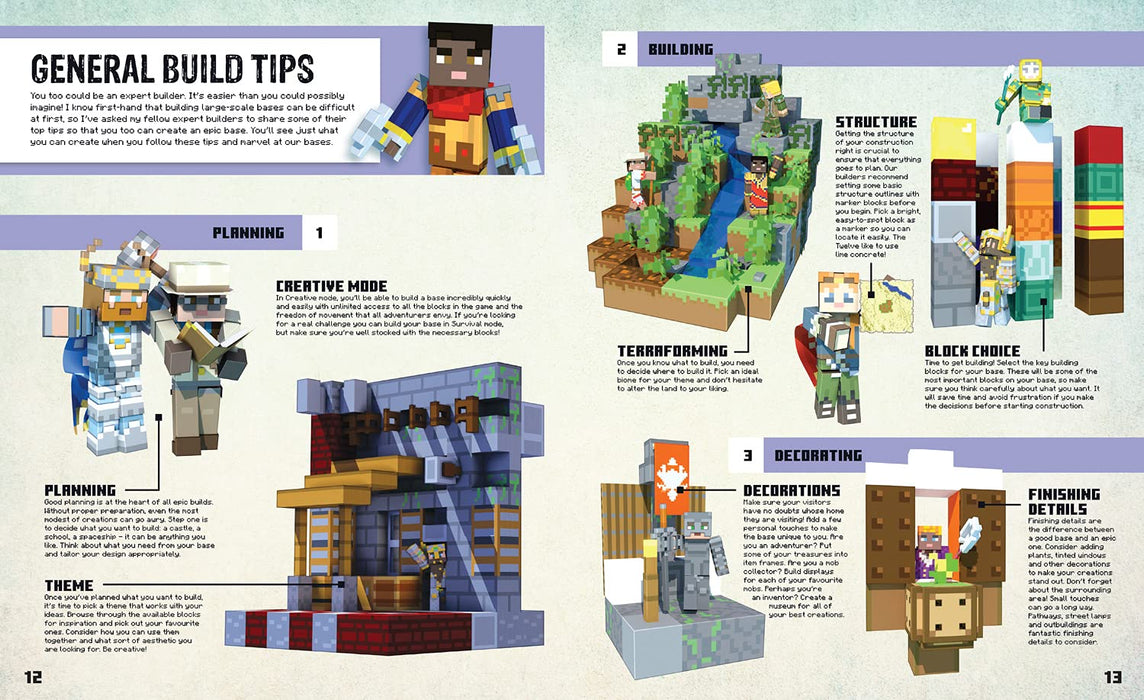 Minecraft: Epic Bases Hardback By Mojang AB