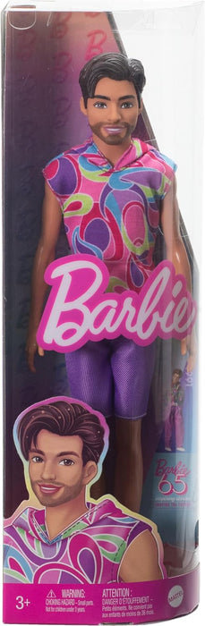 Barbie Fashionistas Pink Top & Purple Shorts Boy Doll