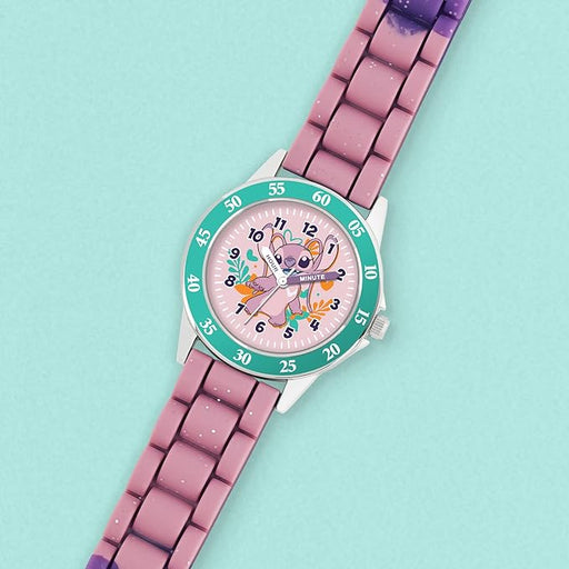 Peers Hardy - Disney Lilo & Stitch Pink Angel Time Teacher Watch