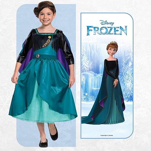 Disguise Frozen 2 Queen Anna Costume (5-6YR)