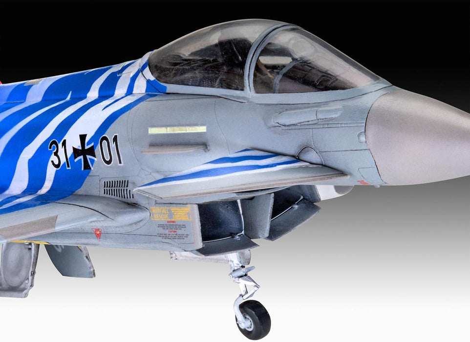 REVELL 03818 - Eurofighter Typhoon Bavarian Tiger 2021 1:72 Scale Model Plane