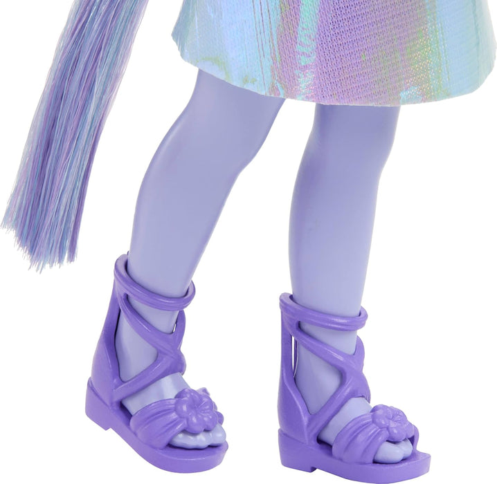 Barbie Chelsea Fantasy Unicorn Doll with Purple Hair