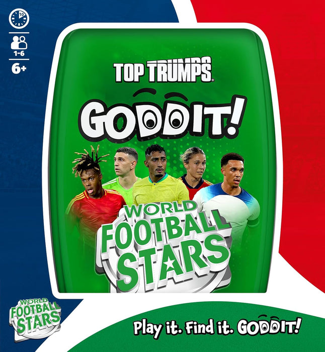 Top Trumps World Football Stars Goddit! Card Game