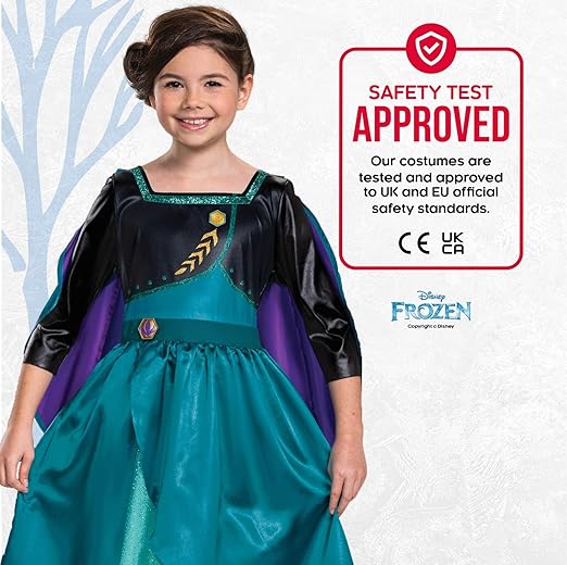 Disguise Frozen 2 Queen Anna Costume (5-6YR)