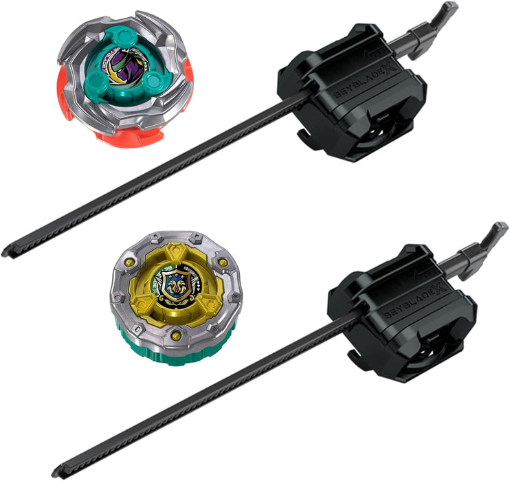 Beyblade X  Cutter Shinobi LF & Rampart Aegis GB Sneak Attack Battle Set