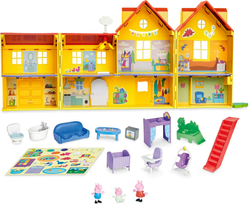 Peppa Pig - Peppas Big Fold Out House Playset