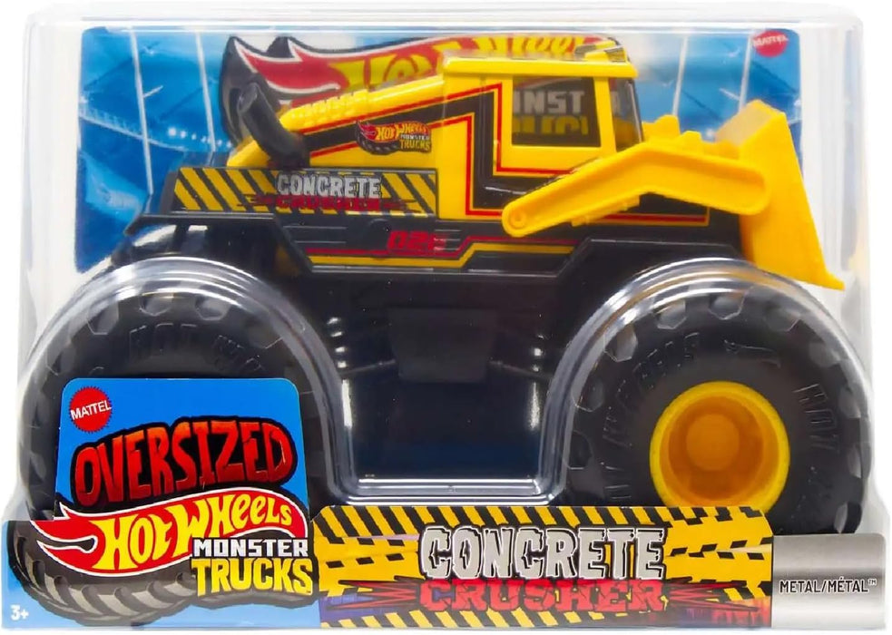 Hot Wheels Oversized Concrete Crusher Monster Truck