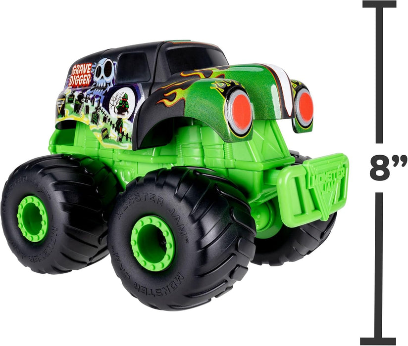 Monster Jam 8'' Monstruction Build & Crash Grave Digger