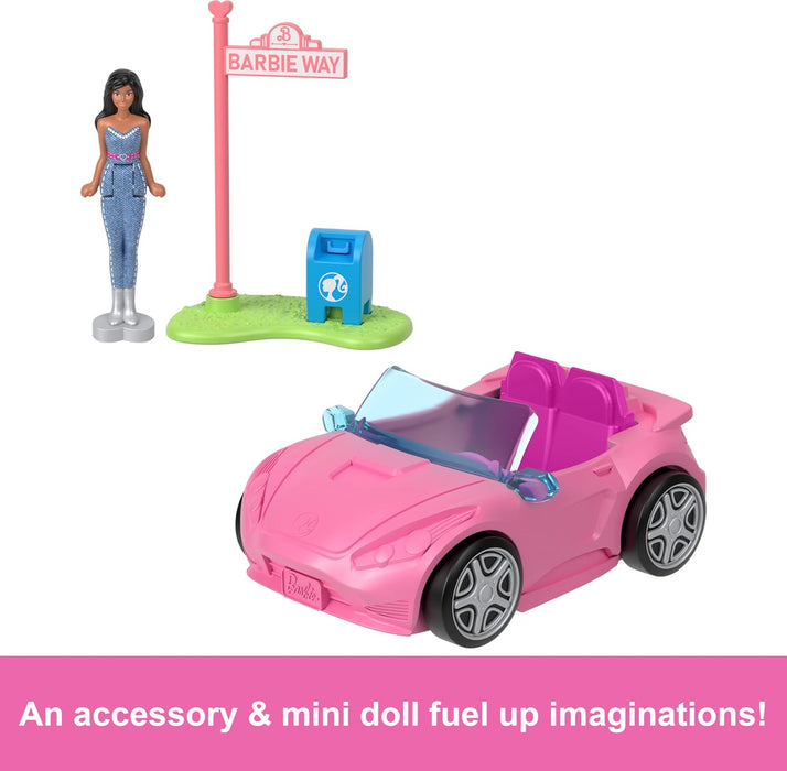 Mini Barbieland - Doll & Convertible Vehicle