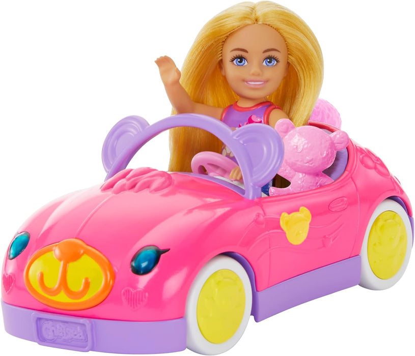 Barbie - Chelsea Teddy Car & Doll Playset