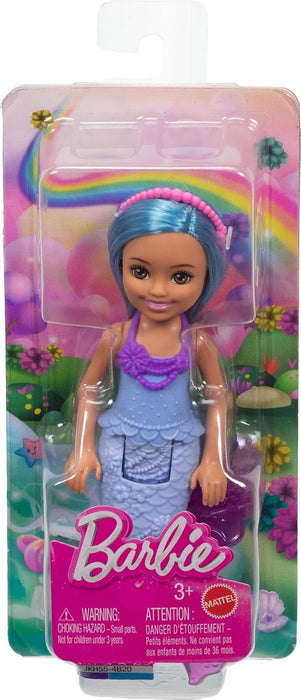 Barbie Chelsea Fantasy Mermaid Doll with Blue Hair