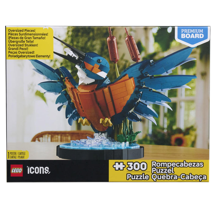 LEGO Oversized 300 Icons Kingfisher Puzzle