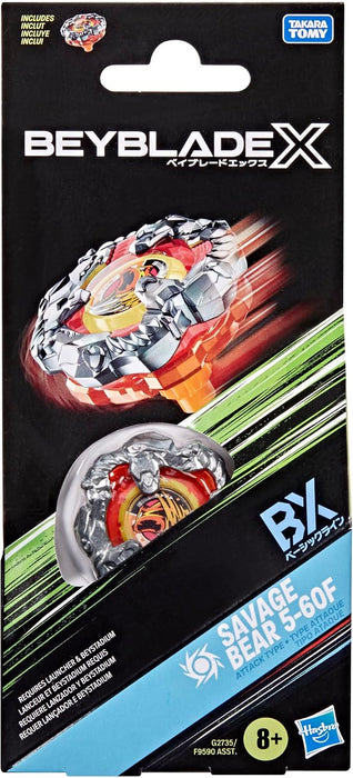 Beyblade X  Savage Bear 5-60F Attack