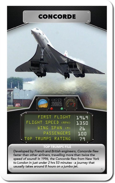 Top Trumps Classics - Planes Card Game