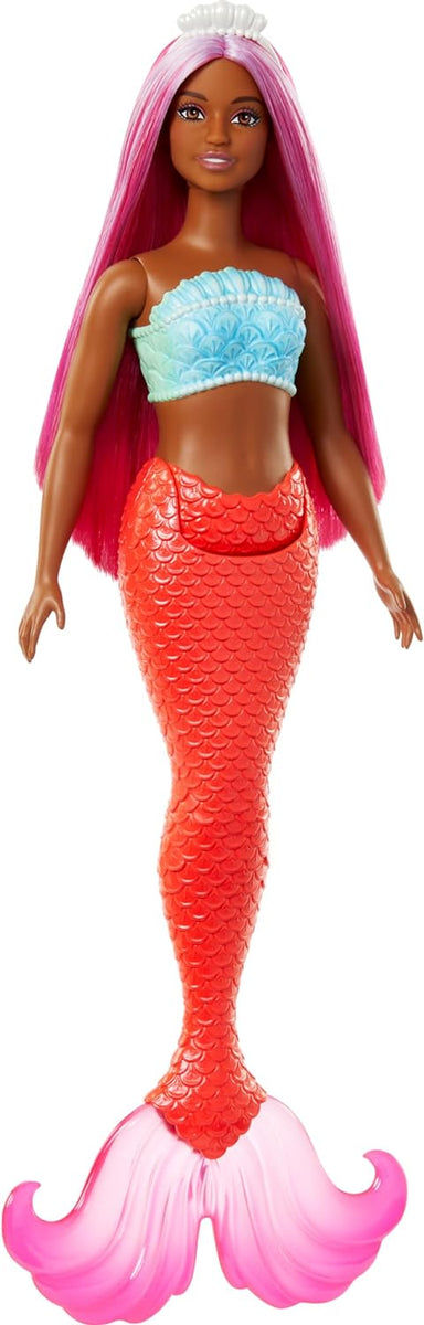 Barbie Mermaid Doll (Red Tail Pink Hair) — REACTIVE Toys