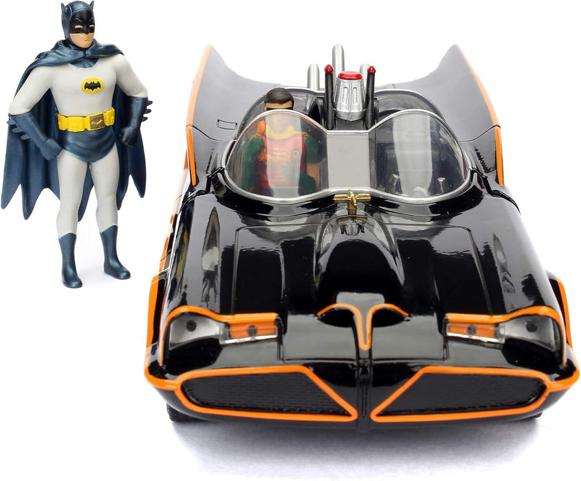 Jada - Batman 1966 Classic Batmobile 1:24 Die-Cast Collectible Car