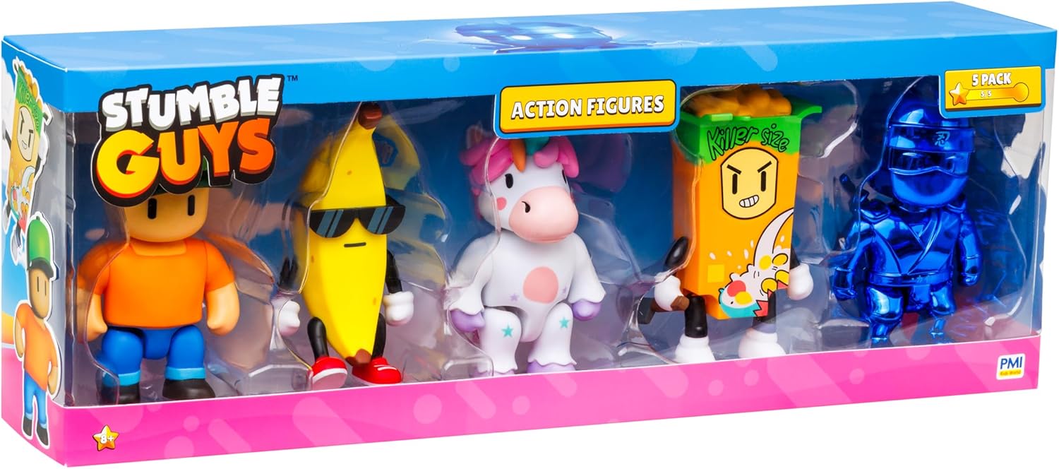 Stumble Guys - 4.5" Action Figure Pack