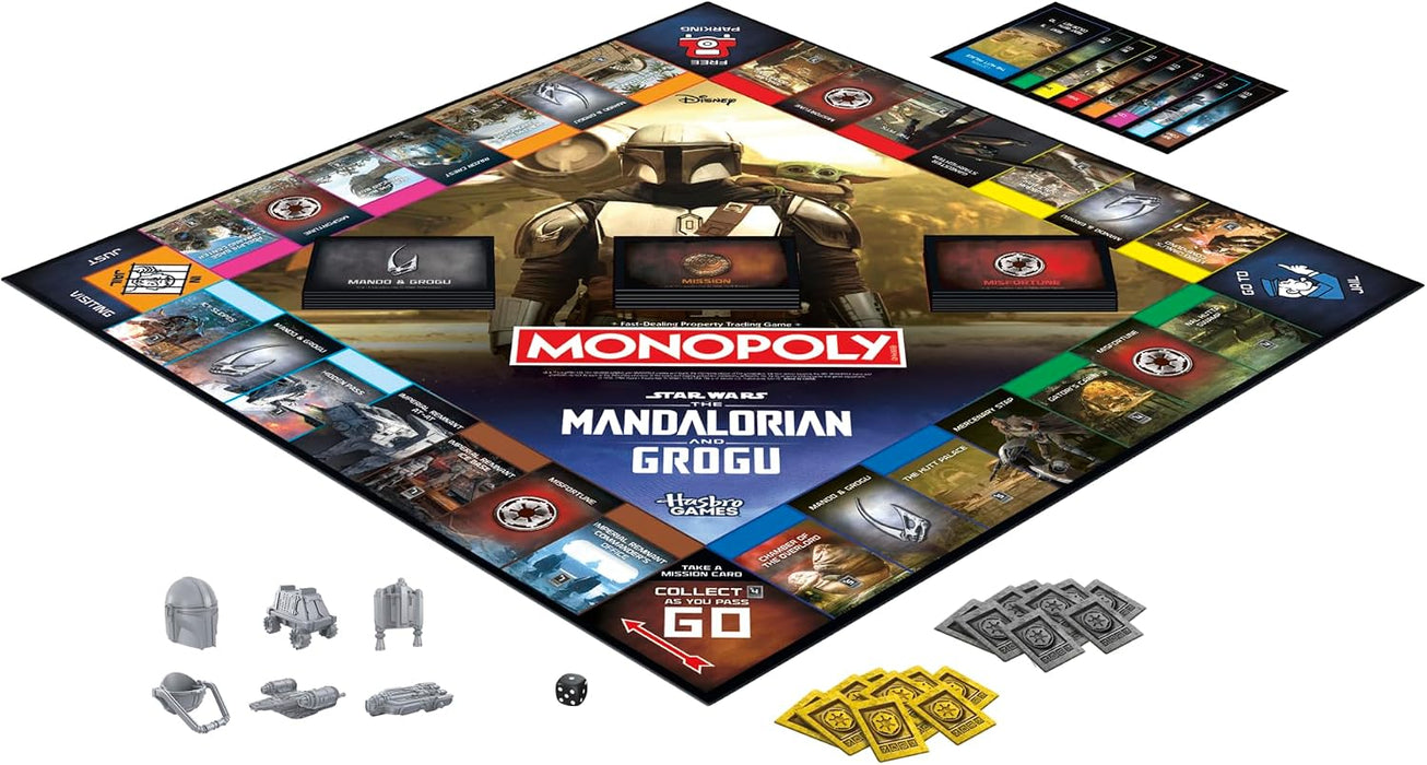Monopoly Mandorlorian & Grogu Board Game