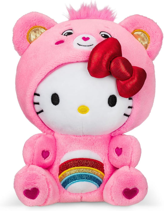 Care Bears 22cm Hello Kitty as Cheer Bear Plush