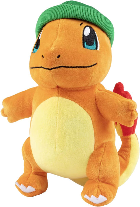 Pokemon - 8" Charmander With Beanie Hat Plush