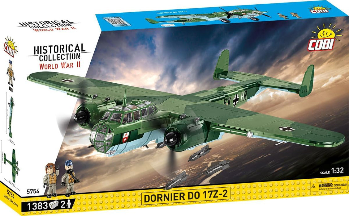 Cobi 5754 - World War II - Dornier DO17 1383 pcs