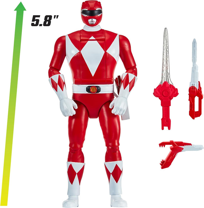 Power Rangers - Auto Morphin Red Ranger Action Figure