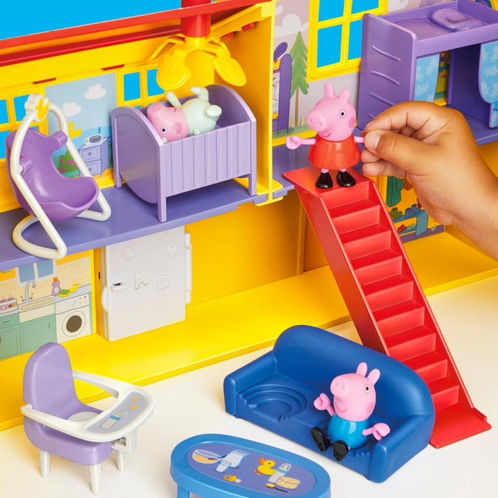 Peppa Pig - Peppas Big Fold Out House Playset