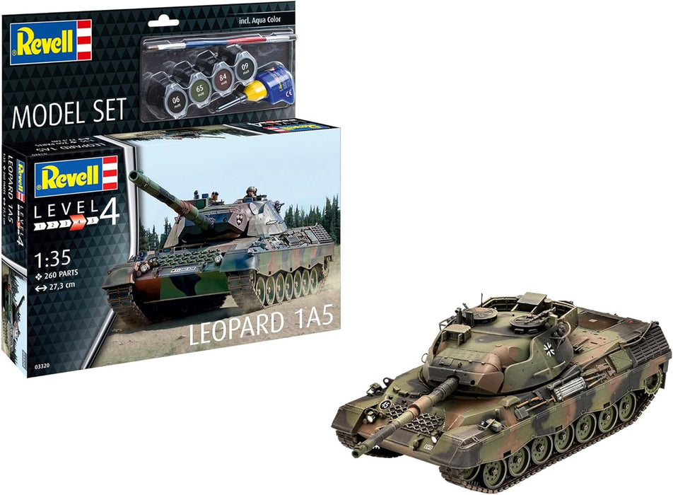 REVELL 63320 -  Leopard 1A5 1:35 Scale Model Set