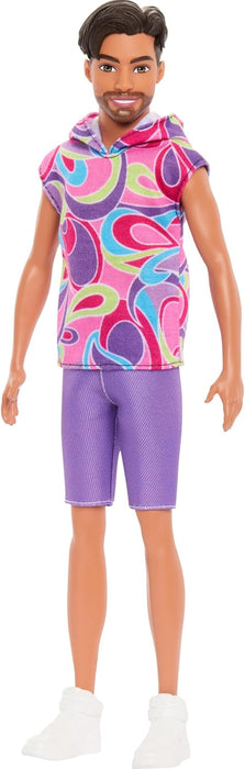 Barbie Fashionistas Pink Top & Purple Shorts Boy Doll