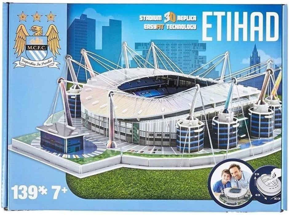 3D Stadium Puzzles - Manchester City Etihad Stadium Puzzle
