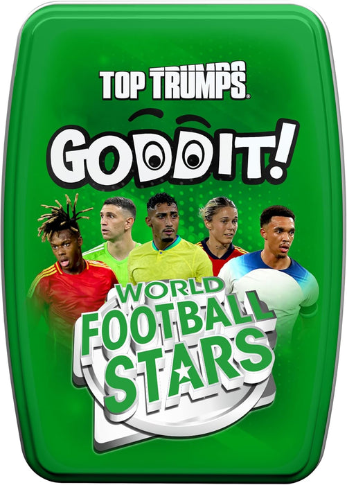 Top Trumps World Football Stars Goddit! Card Game