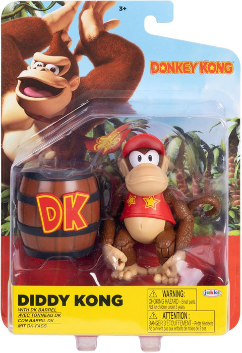 Nintendo 4" Diddy Kong Figure