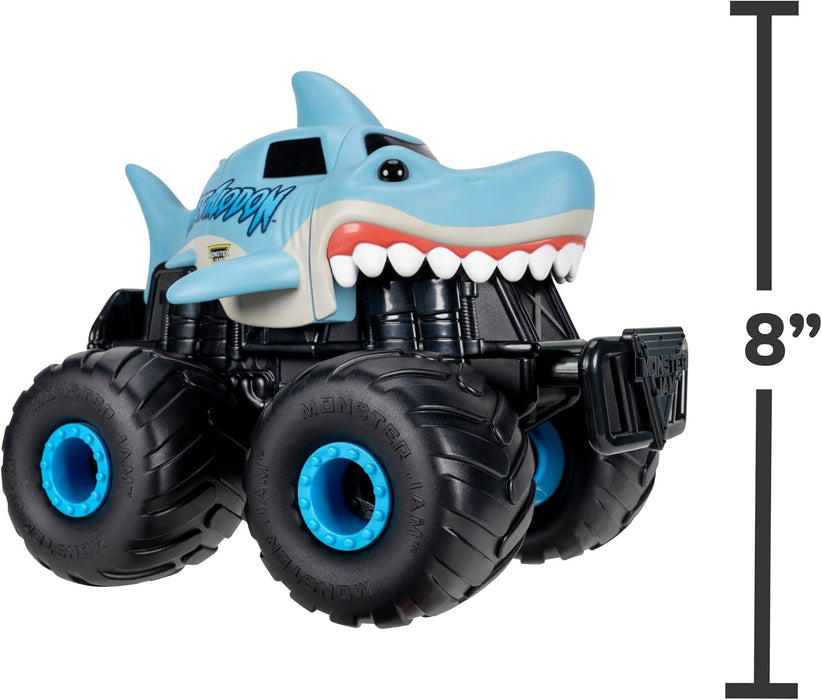 Monster Jam 8'' Monstruction Build & Crash Megalodon