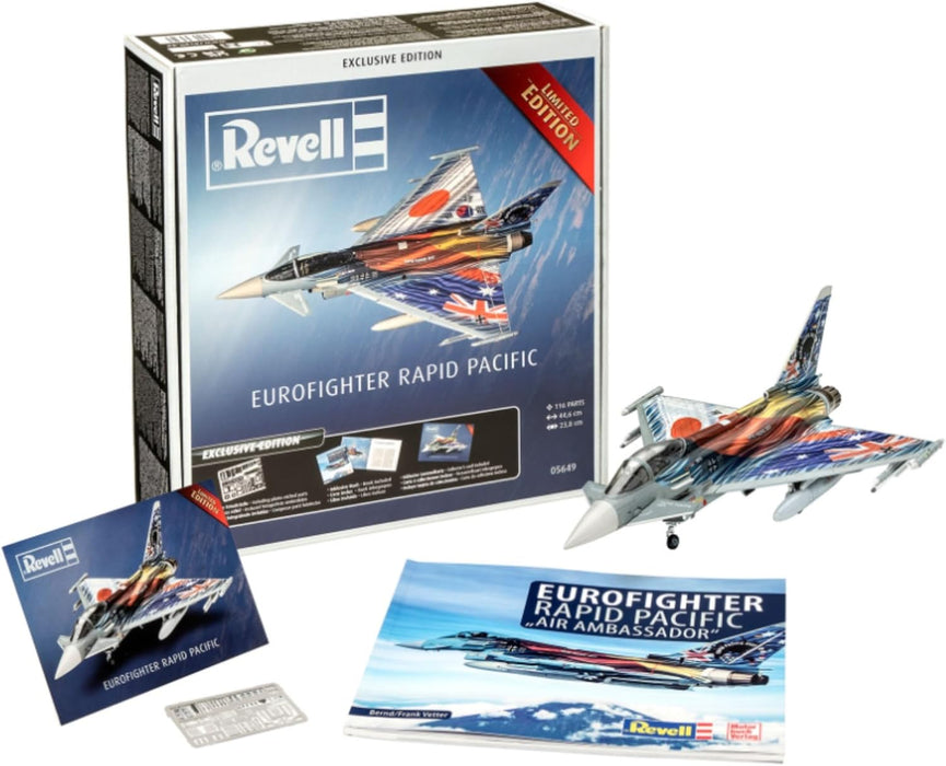 REVELL 05649 - Eurofighter Rapid Pacific Exclusive Edition 1:72 Scale Model Plane