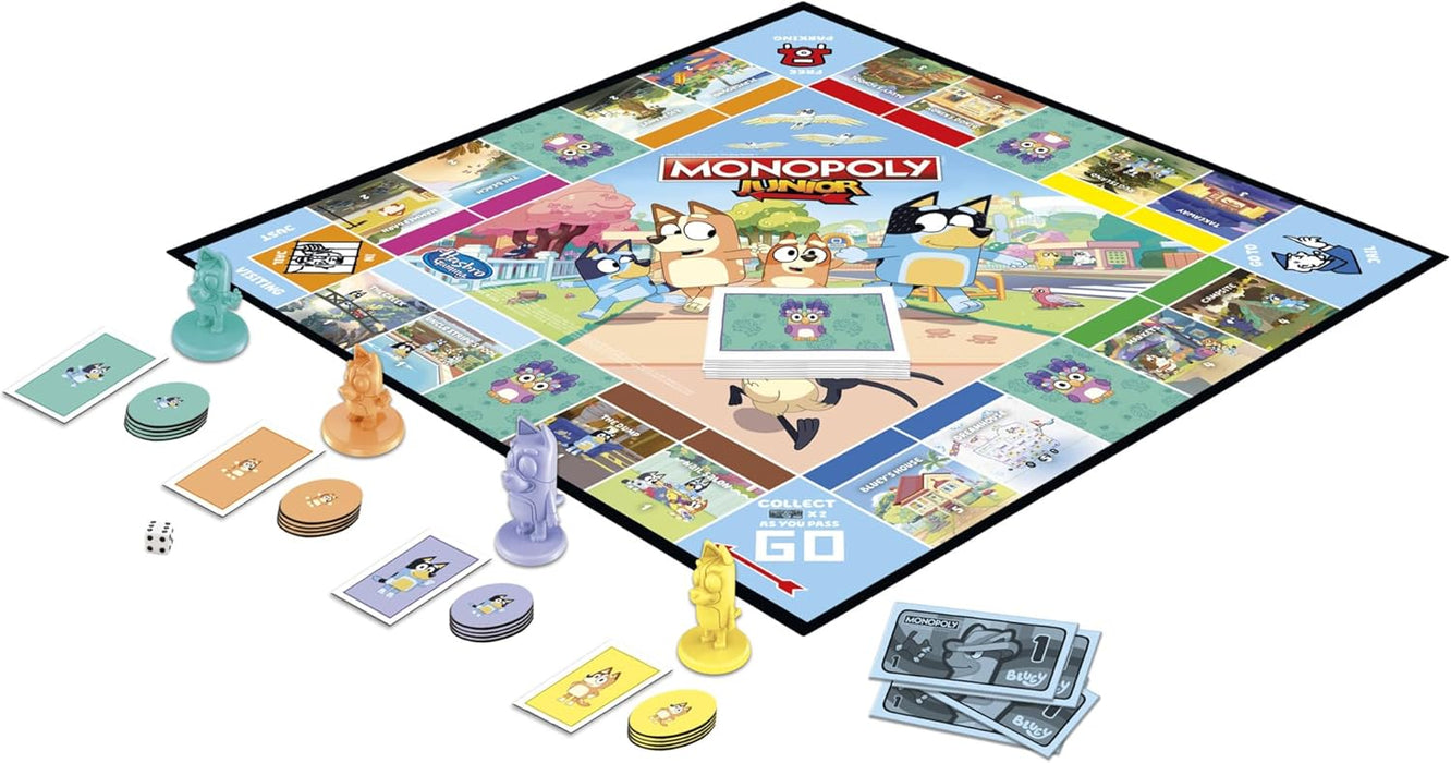 Monopoly Junior Bluey Board Game