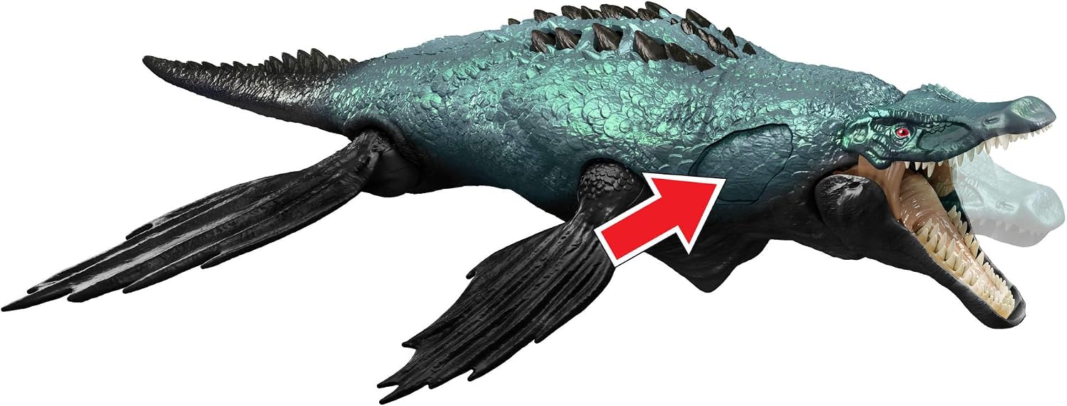 Jurassic World Gigantic Thrashers Liopleuedon Dinosaur