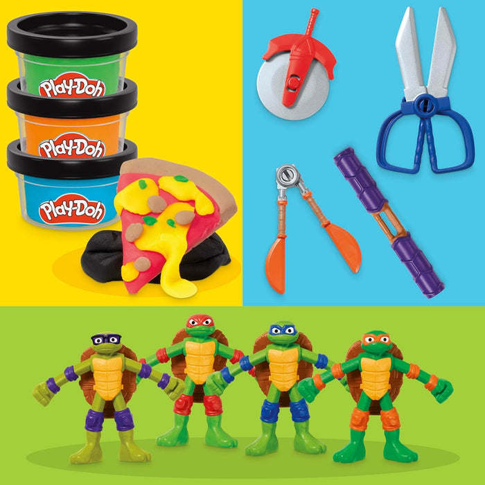 Play Doh - Tales of The Teenage Mutant Ninja Turtles Cowabunga Creations Playset